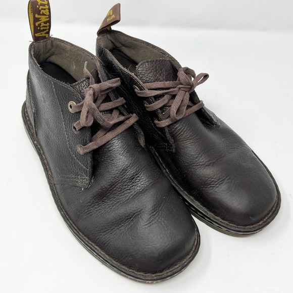 Dr. Martens Sussex Boots Mens Size 10 Brown Leather Chukka Ankle Casual Y2K main image 9